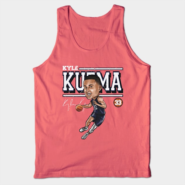 Kyle Kuzma Utah Cartoon Tank Top by Buya_Hamkac